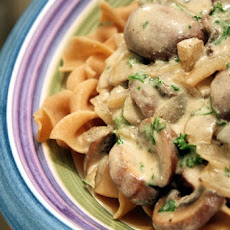 Mushroom Stroganoff