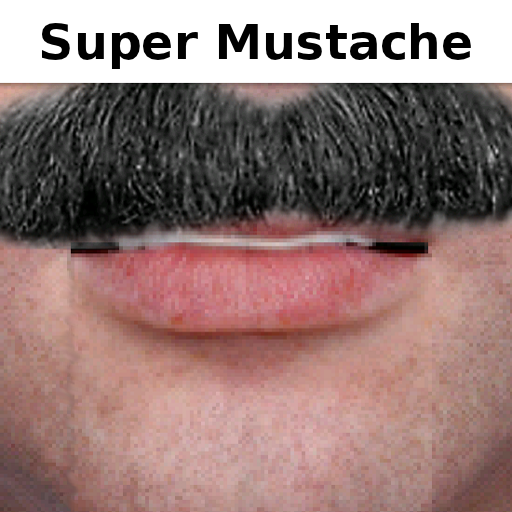 Super Mustache LOGO-APP點子