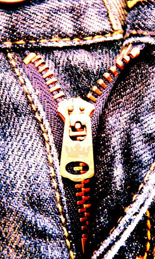 Jeans Zipper theme 480x800