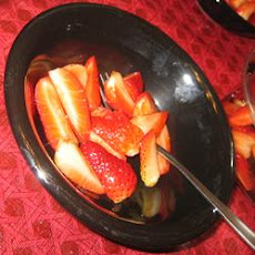 Fresh Strawberries with Balsamic Vinegar