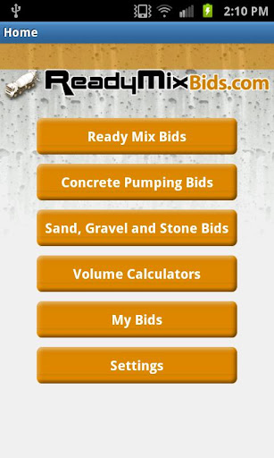 Ready Mix Bids