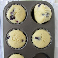Blueberry & Lemon Cupcakes with Lemon Cream Cheese Frosting