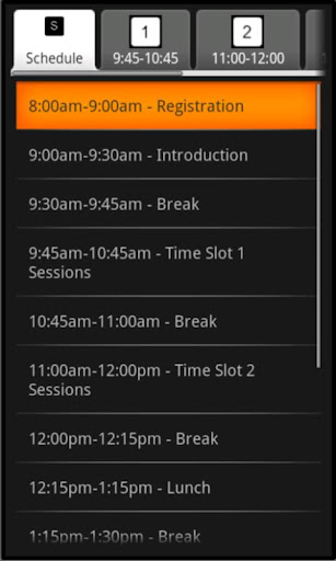 MobiDevDay Schedule