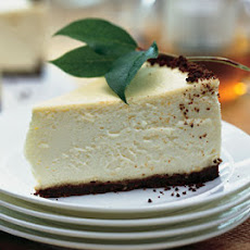 Lemon Cheesecake with Gingersnap Crust