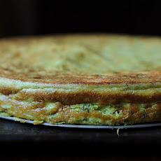 Spring Pea and Ricotta Torte with Lemon and Mint
