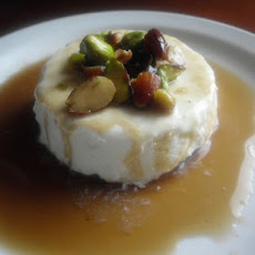 Cream Cheese Ice Cream with Espresso Sauce