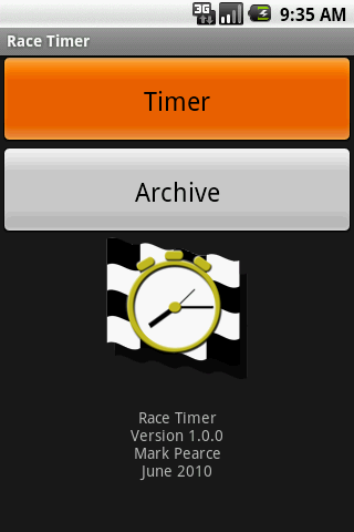 RaceTimer Pro Stopwatch