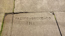 Pacific Bridge Co. Sidewalk Stamp