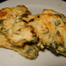 Cheezy Scones with Bacon and Ramps