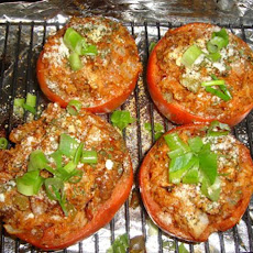 Easy Roasted Stuffed Tomatoes