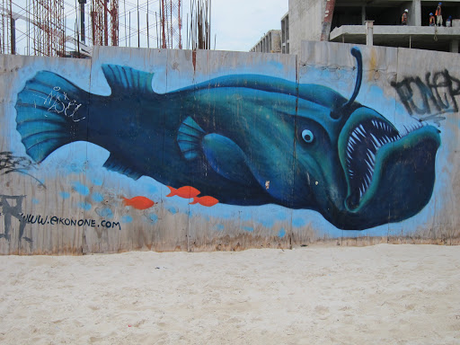 Evil Fish Mural