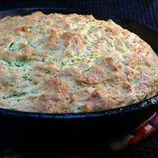 Savory Cheddar Zucchini Cornbread