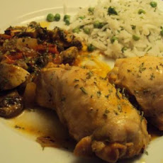 Poached Chicken Portuguese