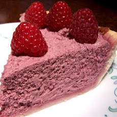 Easy Raspberry Cream Cheese Chiffon Pie