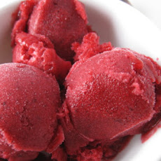Cranberry-Orange Sorbet with Fennel Seeds
