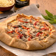 Rustic Tomato Basil Tart