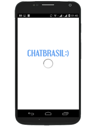 Android application Chat Brasil - Bate Papo Gratis screenshort