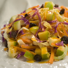 Apple Cranberry Slaw