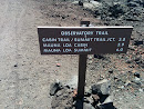 Mauna Loa Summit Trail Observatory Trail Marker