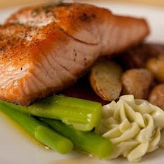 Miso-Ginger Marinated Grilled Salmon