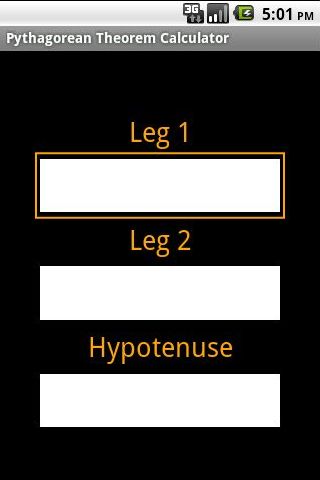Pythagorean Theorem Calculator