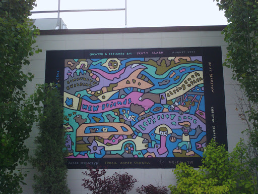 Rose Kohn Jimmie Condon Arena Mural