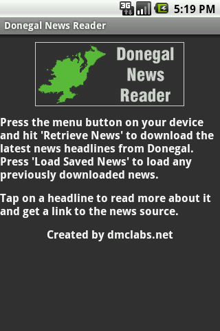 Donegal News Reader