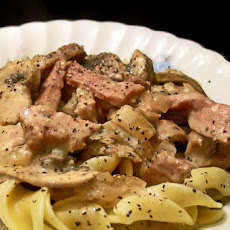 Beef Stroganoff