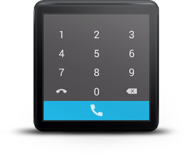 Mini Dialer for Android Wear
