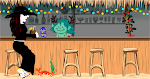 the Sketchport beach bar