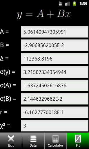 【免費教育App】Least squares fitting-APP點子