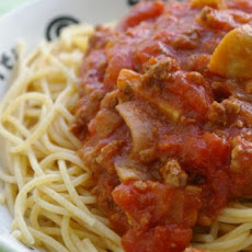 Basic Spaghetti Meat Sauce