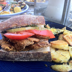 Oyster Mushroom Po'Boy