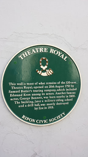 Theatre Royal Plaque