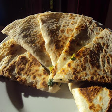 Asparagus and Goat Cheese Quesadillas