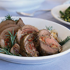 Sun-Dried Tomato and Herb-Stuffed Leg of Lamb
