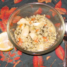 Lemon Garlic Lentil Soup