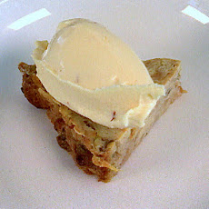 Saffron and Toasted Almond Ice Cream