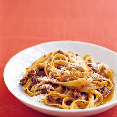 Pasta and Easy Italian Meat Sauce