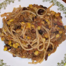 Taco Spaghetti Casserole