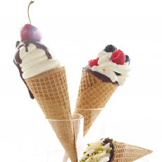Berries and Cream Cones