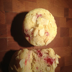 Raspberry Rose Water Muffins