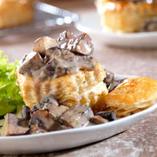 Wild Mushroom Ragout in Puff Pastry Shells