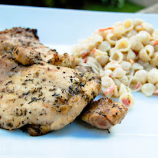 Garlic & Herb Marinated Chicken Thighs