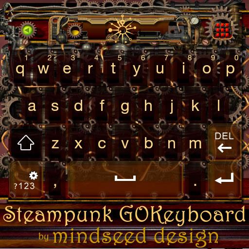 Steampunk GO Keyboard Theme LOGO-APP點子