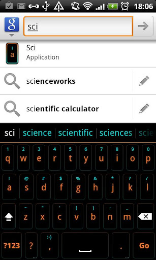 Sci - HD Keyboard Theme