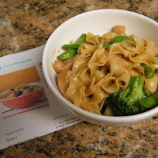 Asian Style Pork and Noodles