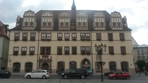 Rathaus Naumburg + Marktplatz