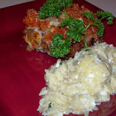 Creamy Orzo With Feta