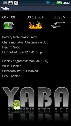 Yet Another Battery App